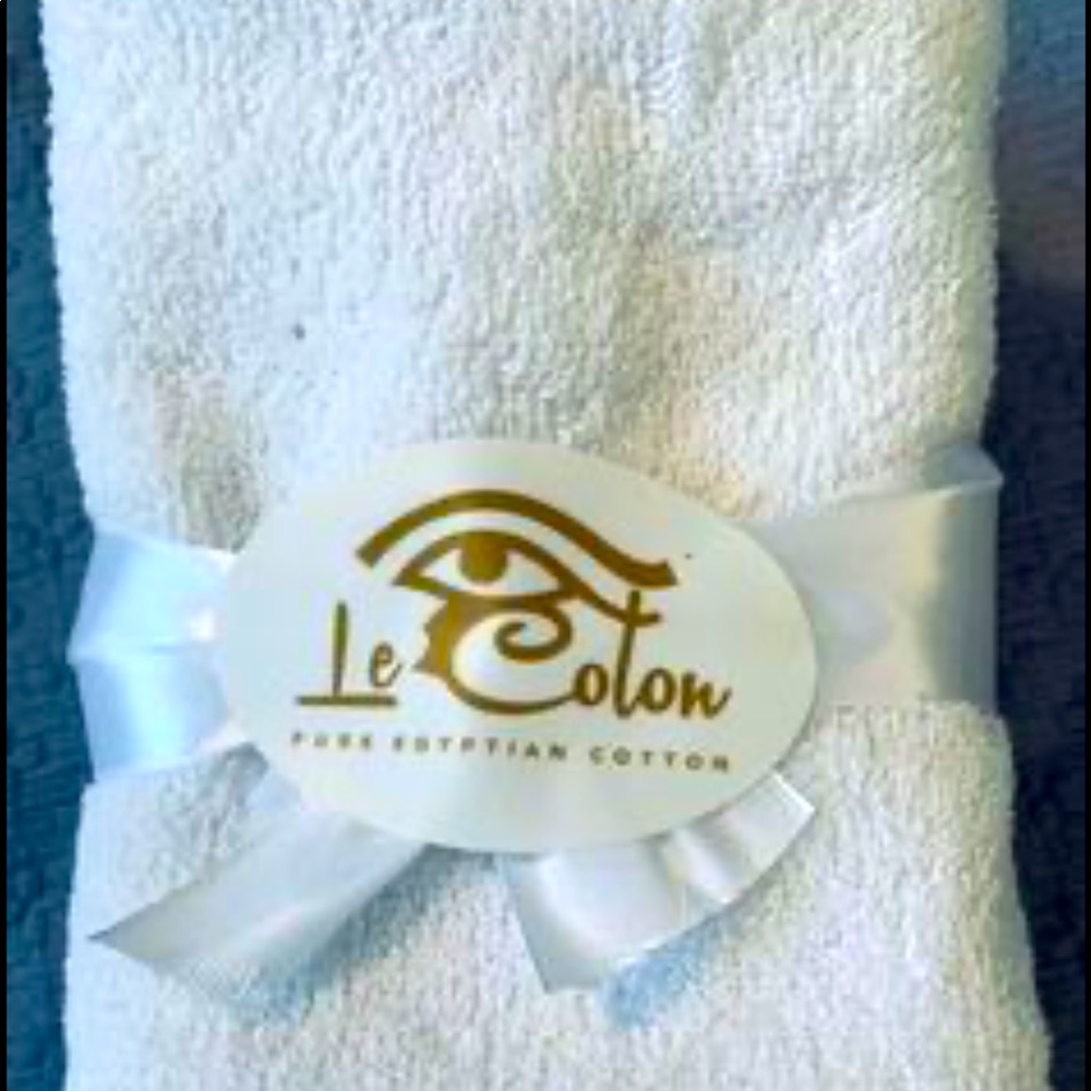Egyptian cotton Hand towels set of 10 OFF WHITE